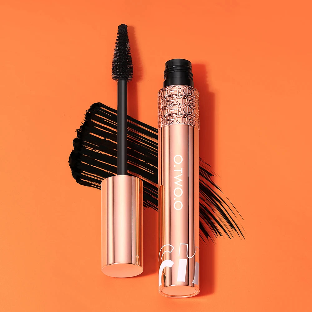 O.TWO.O Eyelash Mascara Lengthening Extension Eyelashes Thicker Waterproof 5D Silk Fiber Extra Volume Eye Mascara Cosmetics