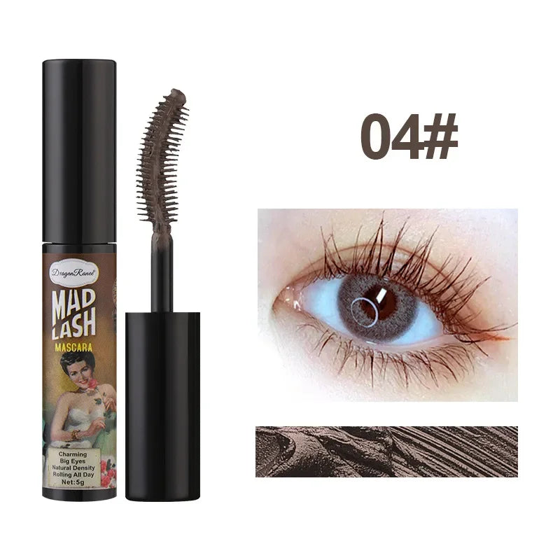 Colorful Mascara Eyelash Extension Blue Pink Green Waterproof Mascara Charming Long Lasting Curling Mascara Eye Christmas Makeup