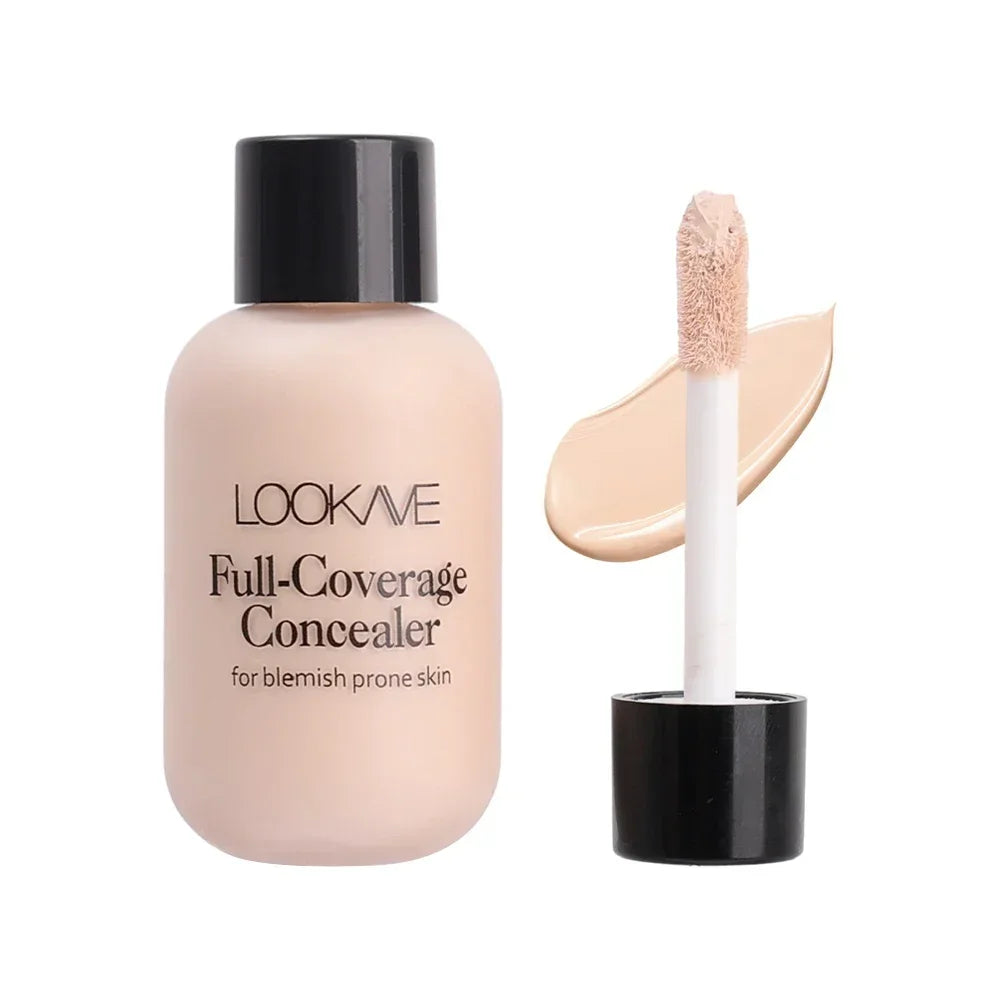 Concealer Cream Full Coverage Acne Dark Circles Concealer Waterproof Matte Oil Control Lasting Liquid Foundation Facial Makeup