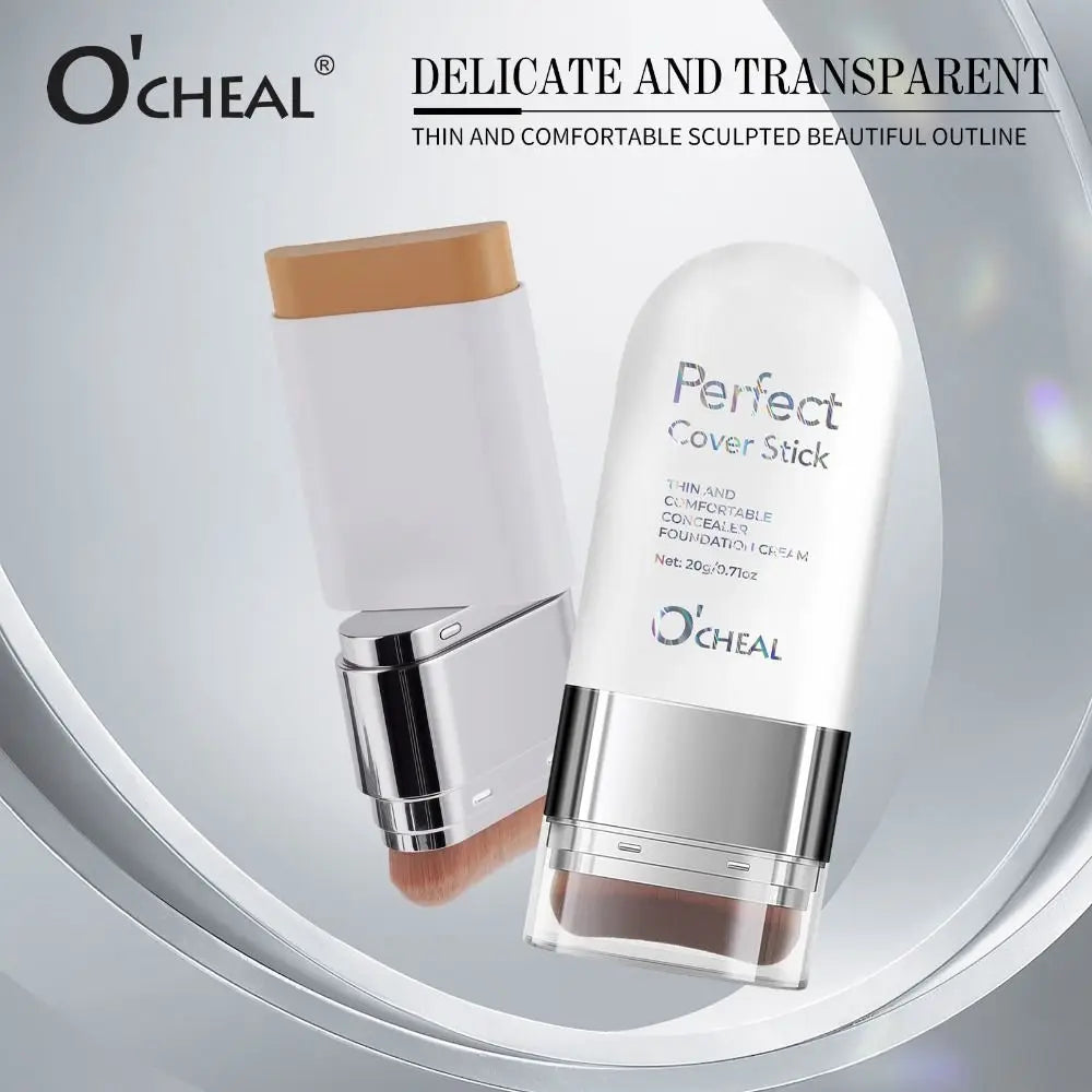 Thin and Comfortable Perfect Cover Stick Instant Natural Long-lasting Foundation Cream Waterproof Dewy Makeup