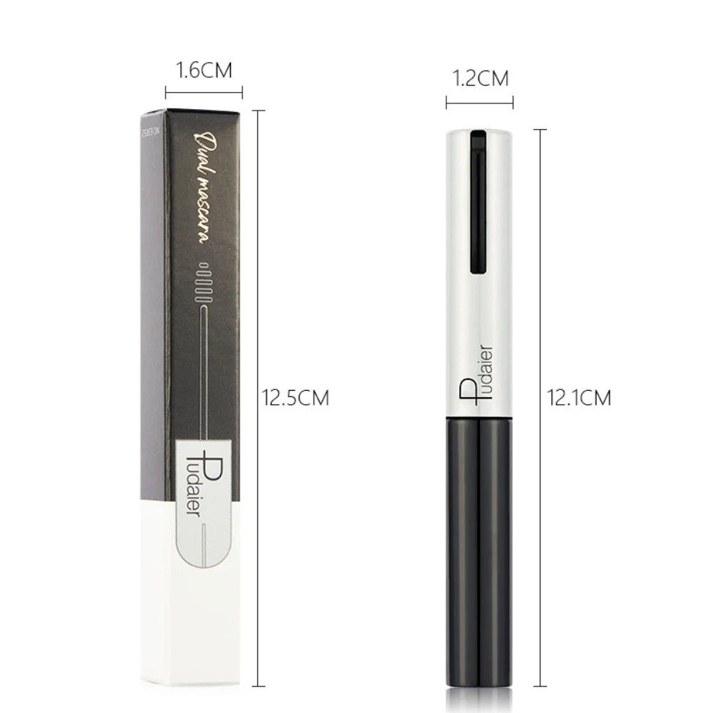 Fashion White Mascara Makeup 4D Silky Natural Long Lash Mascara Waterproof Mascara Extension Thick Lasting Curling Mascara Rimel