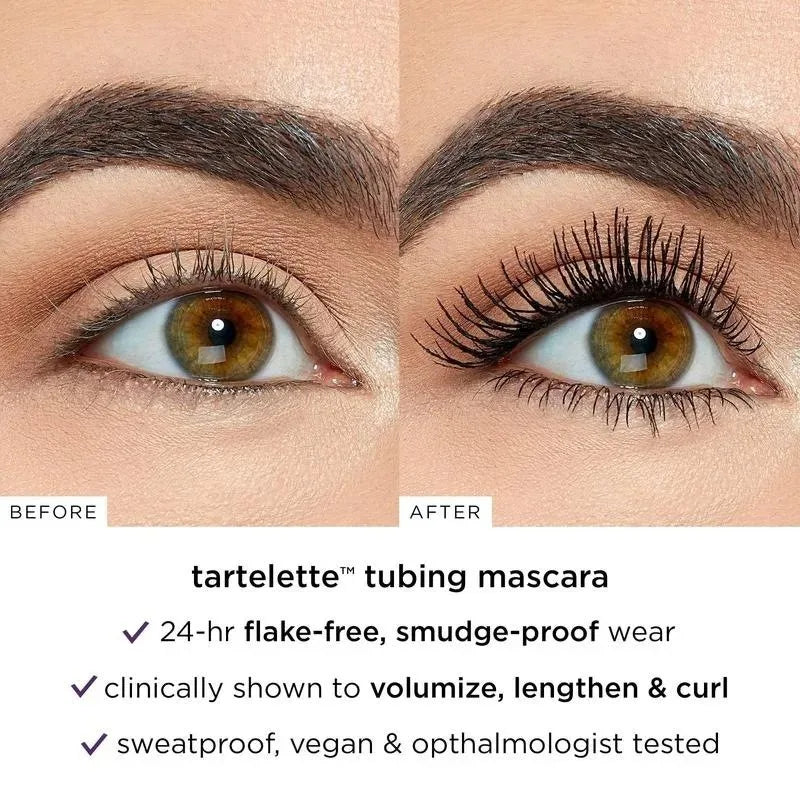 Mascara 2 Colors Black And White Long-lasting Shaping Waterproof Curling Smudge-Proof Cosmetics Gift With Box Beautiful