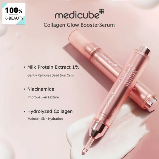 Medicube Collagen Glow Booster Serum 15ml,Fast-Absorbing,Hydrating