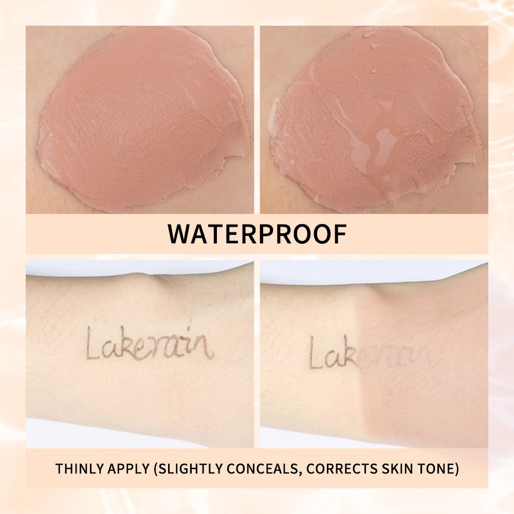 Natural Color Changing Liquid Foundation Centella Korean Lightweight High Coverage Foundation Long-lasting  Natural Base Makeup