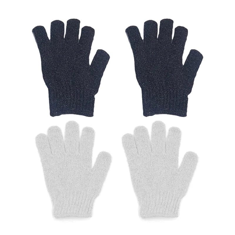 Exfoliating Shower Gloves Body Scrub Exfoliating Gloves Foam Gentle Massage Clean Dead Skin Smooth Skin Available for Men Women