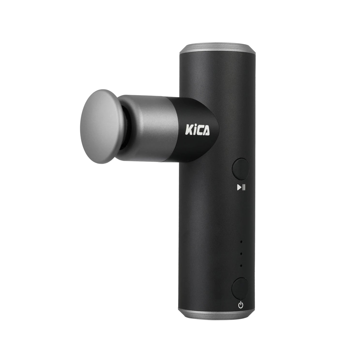 KiCA Mini 2 Fascia Gun 4 Gear Aluminum Portable 3000rpm Deep High Speed 3 Massage Heads Gun for Sport, 195g