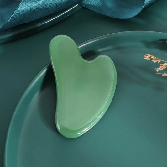 Natural Stone GuaSha Jade Facial Beauty Scraping Massage Tools Firm Skin Care Face Gua Sha SPA Physical Therapy Gue Che Roller