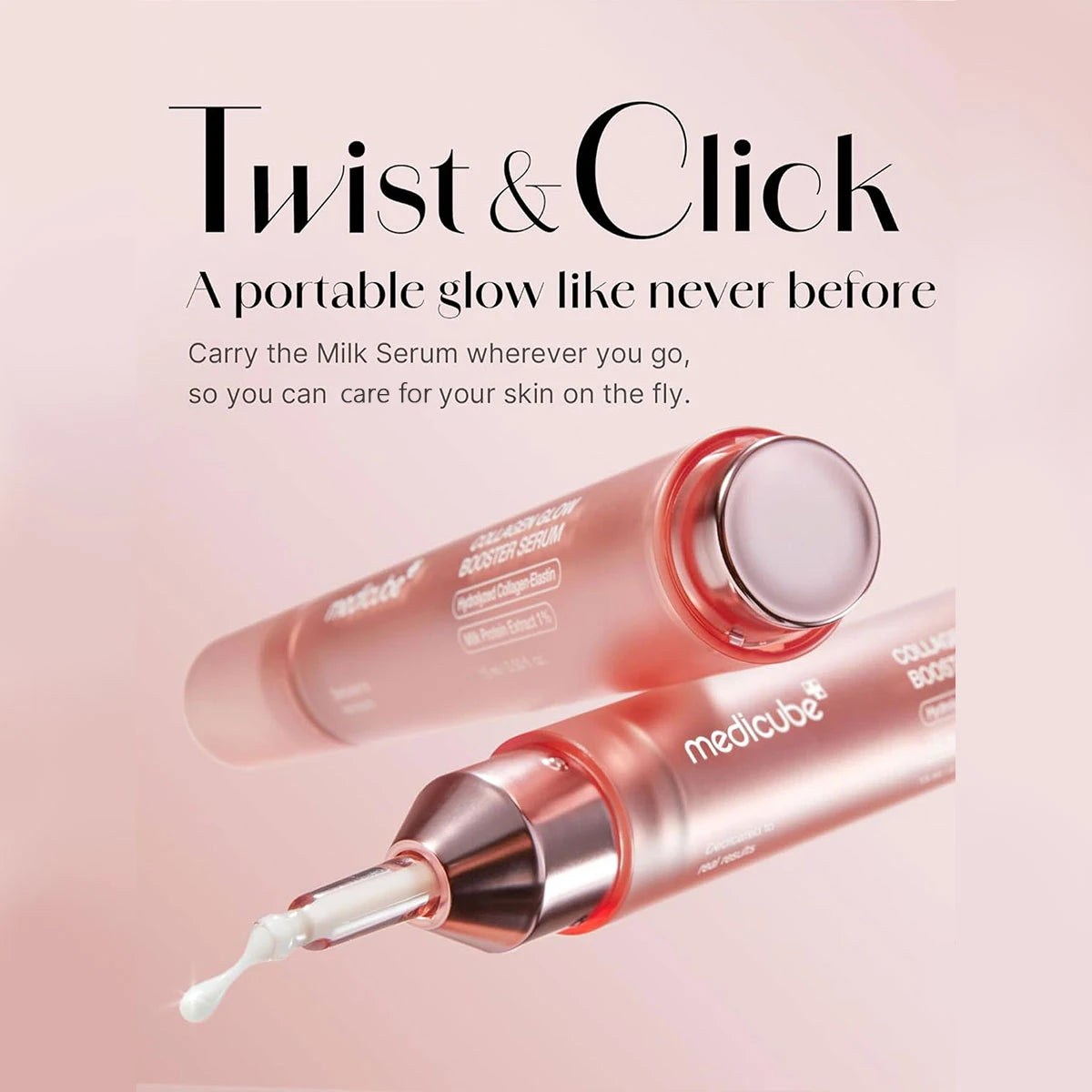Medicube Collagen Glow Booster Serum 15ml,Fast-Absorbing,Hydrating