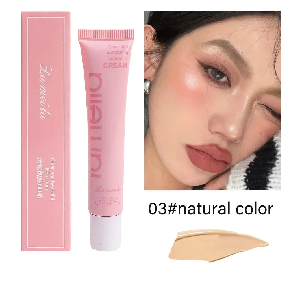 15ML Moisturizing Liquid Foundation Makeup 4 Colors Oil Control Waterproof Lasting Cover Dark Circles Matte BB Cream Concealer
