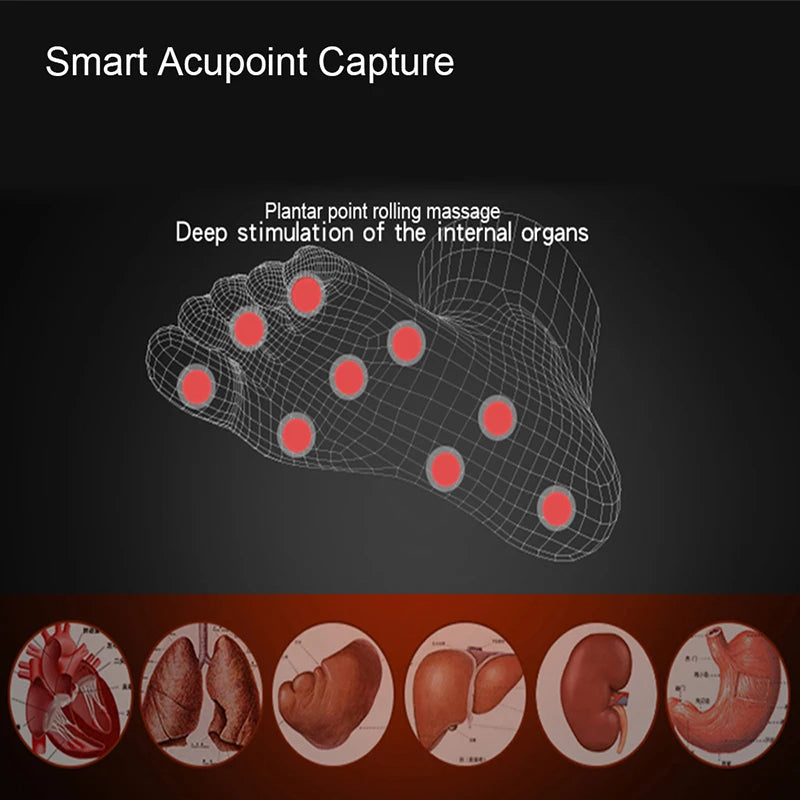 Electric EMS Foot Massager Pad Portable EMS Muscle Stimulation Massage Mat Relief Pain Relax Feet Slimming Shaping