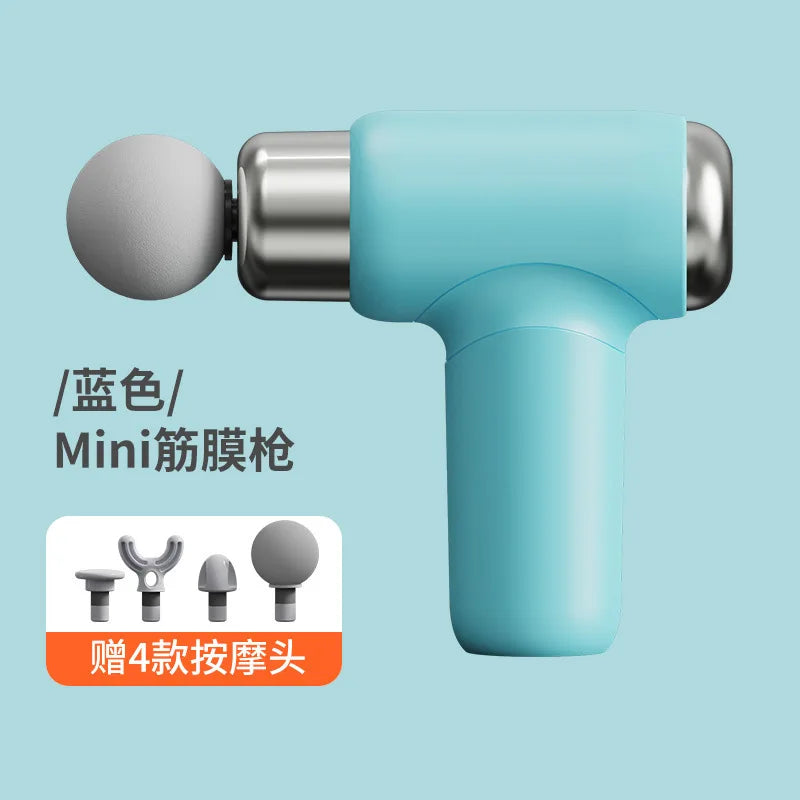 Vibration Massage Gun Rechargeable Wireless Muscle Relaxation Massager Mini Professional Fitness Portable Electric Fascia Gun