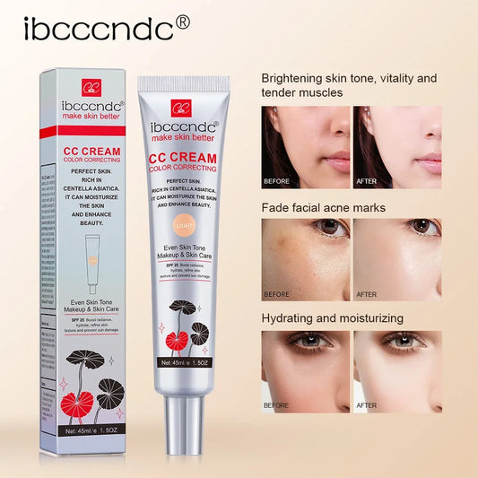 Erborian Cc Cream Centella Korea Female Makeup for Face Moisture Cosmetics Concealer Full Coverage Base Foundation