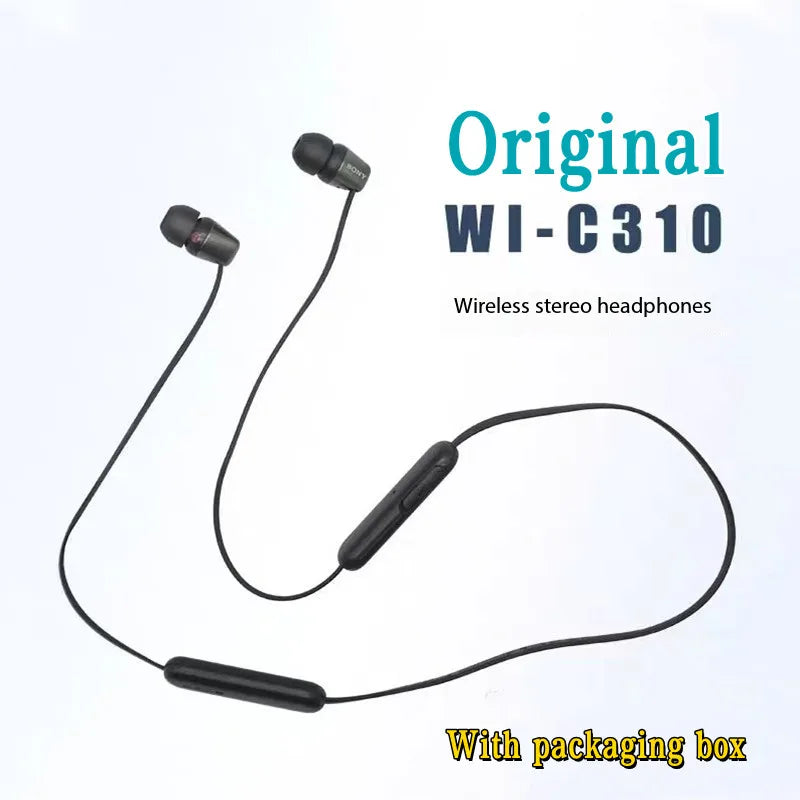 WI-C310 Wireless In Ear HIFI Stereo Earphones Bluetooth 5.0 Super Bass Sports Headset Magnetic Headset with Microphone