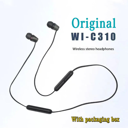 WI-C310 Wireless In Ear HIFI Stereo Earphones Bluetooth 5.0 Super Bass Sports Headset Magnetic Headset with Microphone