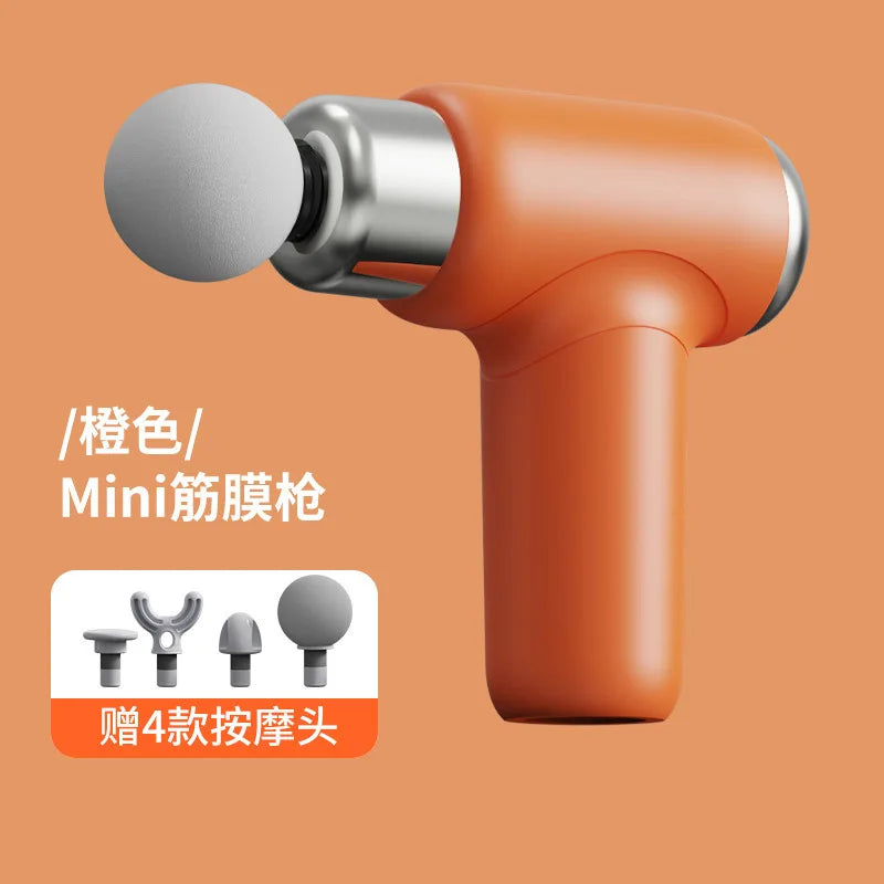 Vibration Massage Gun Rechargeable Wireless Muscle Relaxation Massager Mini Professional Fitness Portable Electric Fascia Gun