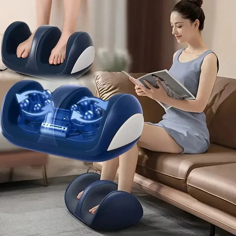 Large electric foot and leg massagers - Warm soles massage, comfortable foot massage device