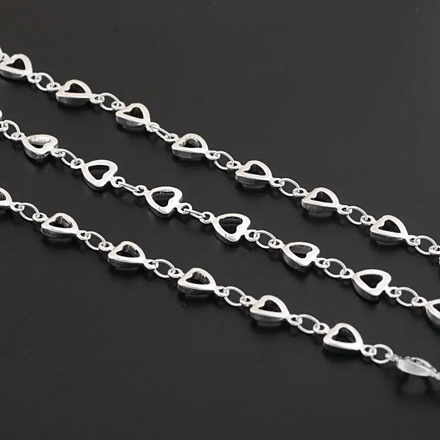 14K Gold Color Plated Brass Round Star Link Chains Necklace Chains High Quality Jewelry Accessories