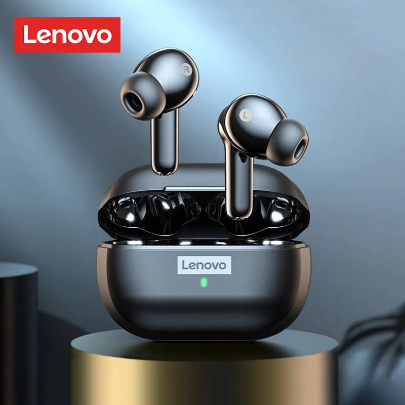 Choice Lenovo LP1S PRO TWS Wireless Bluetooth V5.0 Earphones Touch Control Waterproof Headsets Long Endurance Sport Earbuds