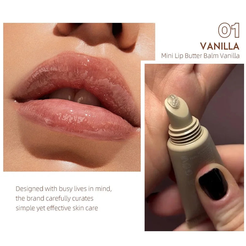 Summer Lip Glaze 4pcs Buttery Moisturizing Long-lasting Moisturizing Shows Good Complexion Easy To Color Tinted Lip Balm Set Box