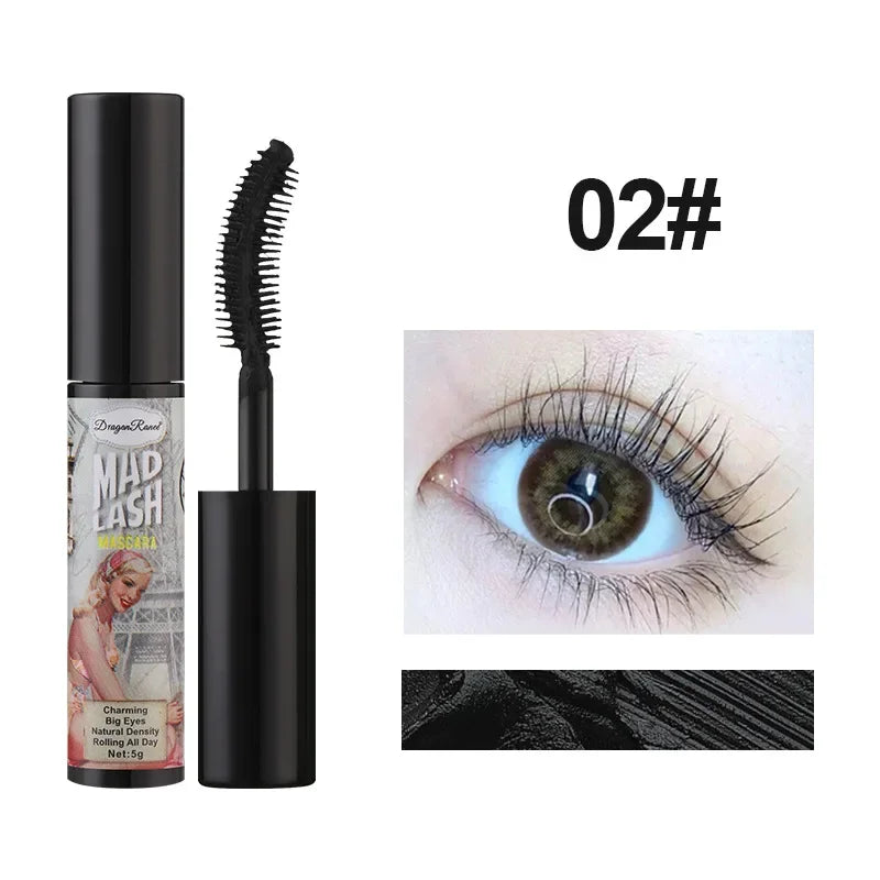 Colorful Mascara Eyelash Extension Blue Pink Green Waterproof Mascara Charming Long Lasting Curling Mascara Eye Christmas Makeup