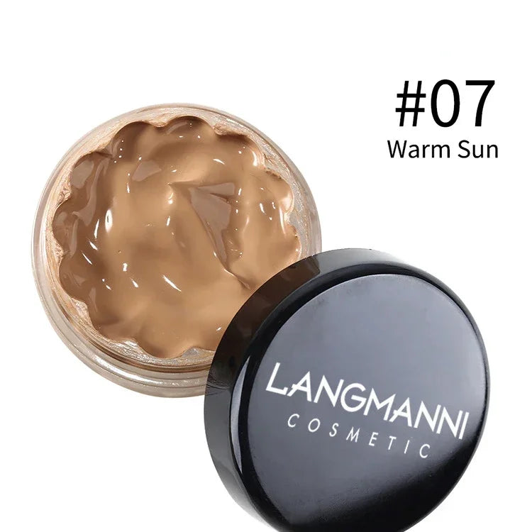 Face Concealer Cream Foundation Palette Liquid Full Cover Dark Circles Acne Contour Concealing Cream Waterproof Makeup Cosmetics