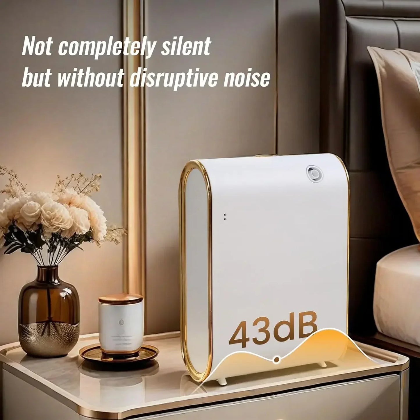 Bluetooth Waterless Fragrance Diffuser Smart Machine for Home Essential Oil Diffuser 1500 Sq Ft Coverage Scent Air Diffuser