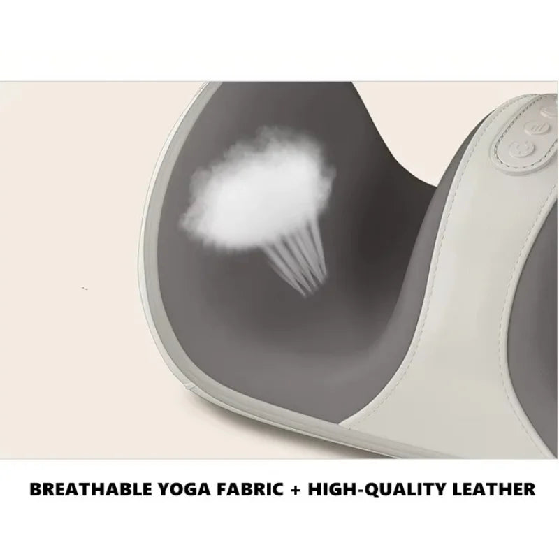 Ergonomic Electric Mini Foam Foot Massager Leg Calf Muscle Relax Circulation for Home Office Work Hot Compress Shiatsu Kneading