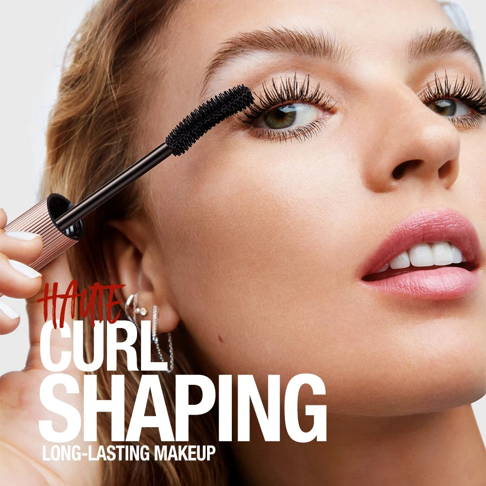 O.TWO.O 4D Mascara Waterproof Extra Volume Long -lasting Hyper-Curl Lengthening Eyelash Non-smudging Eyelashes Black Mascara