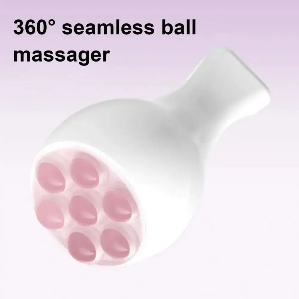 360 Degree Rotate Handheld Facial Roller Jade Bead Face Lift Jade Ball Massager Skin Tightening Comfortable