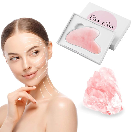 Natural Stone GuaSha Jade Facial Beauty Scraping Massage Tools Firm Skin Care Face Gua Sha SPA Physical Therapy Gue Che Roller