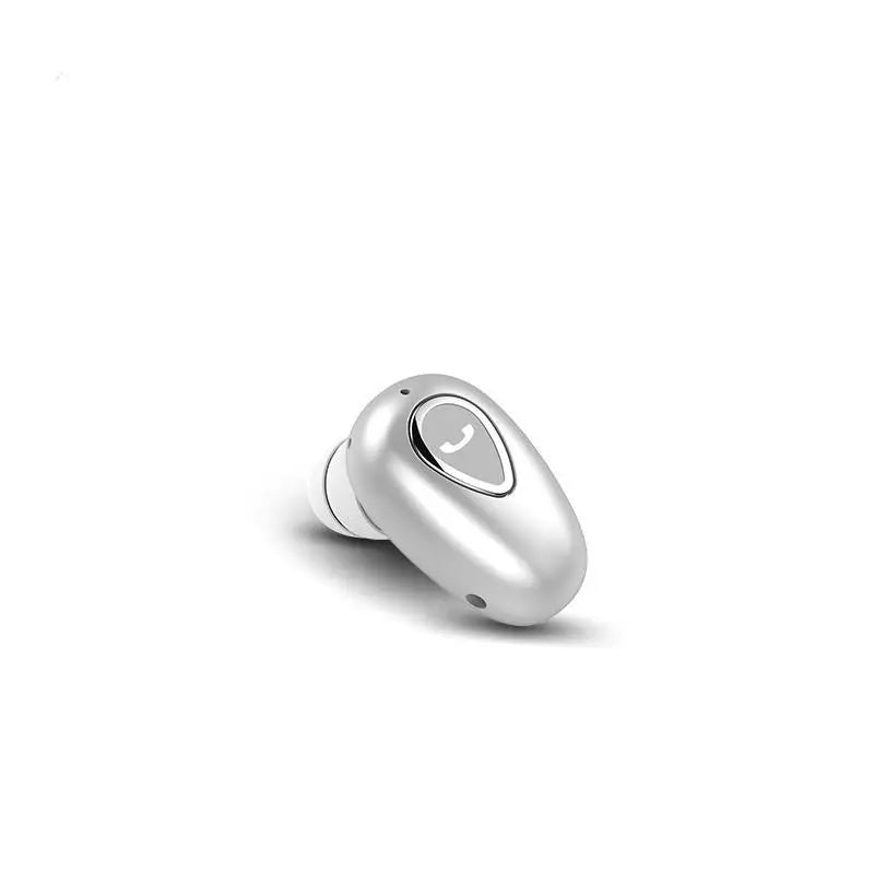 Mini Invisible Earphones Bluetooth 5.0 Wireless Headphones Hands Free Sports In-Ear Earbuds HiFi Music Gaming Headset with Mic