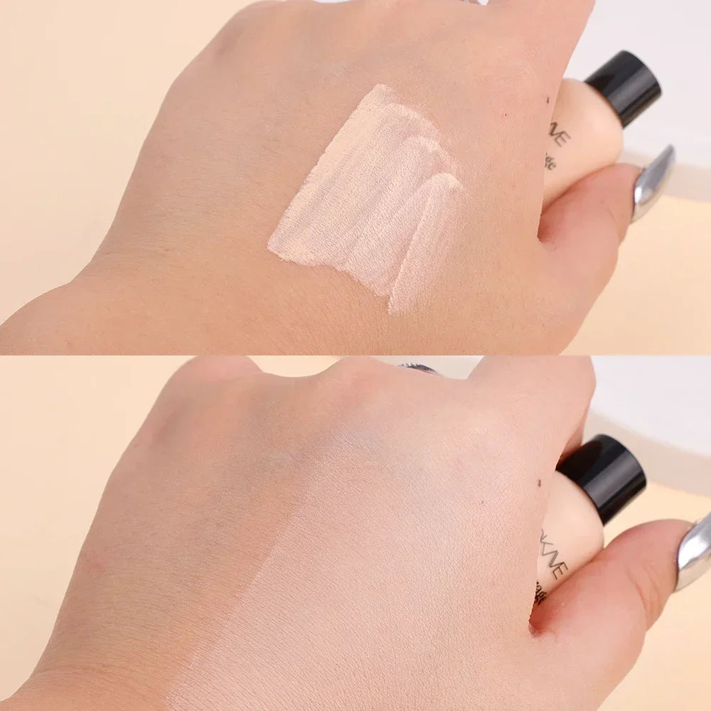 Concealer Cream Full Coverage Acne Dark Circles Concealer Waterproof Matte Oil Control Lasting Liquid Foundation Facial Makeup