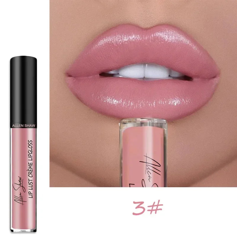 12Colors Sexy Shiny Lipstick Waterproof Long Lasting Moist High-quality Lip Gloss Vivid Colorful Lipgloss Women Makeup Maquiagem