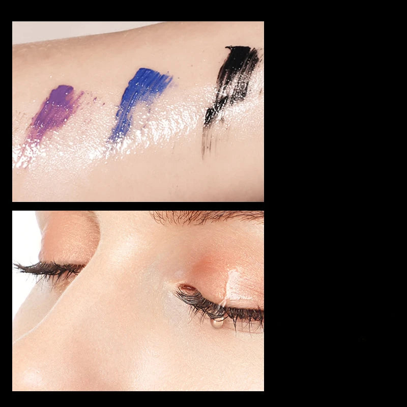 5D Silk Fiber Mascara Lash Color Mascara Waterproof 9 Colors 3D Mascara Eyelash Extension Thick Lengthening Eye Lashes Cosmetics