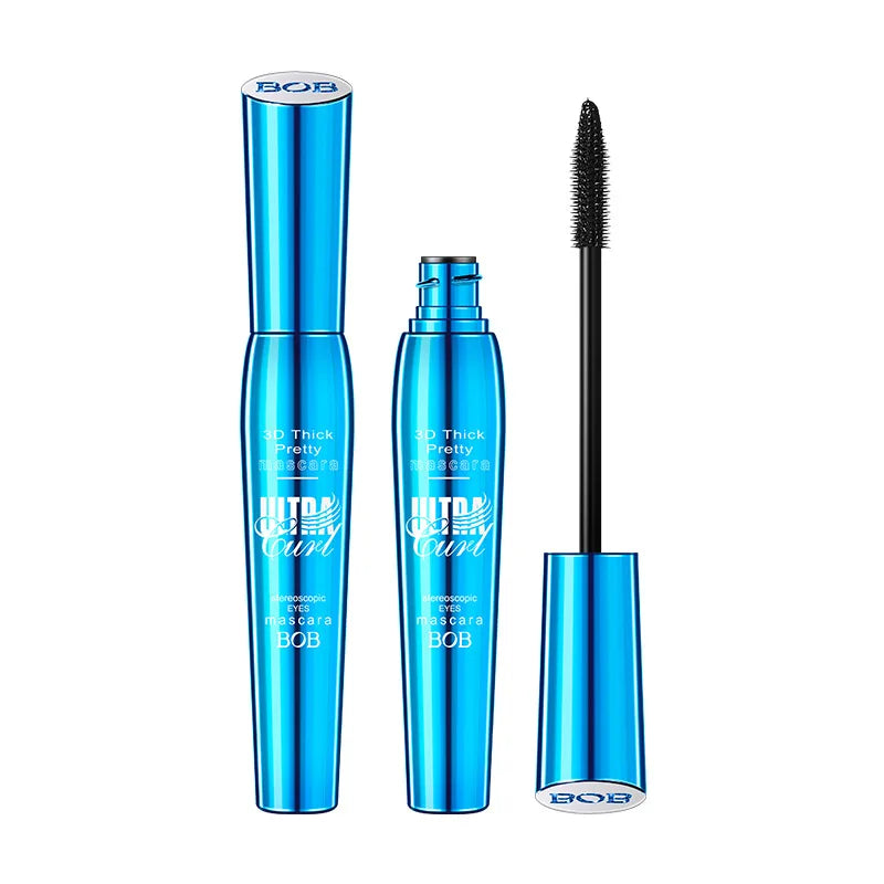 BOB three-dimensional mascara slender curled dense long-lasting waterproof, sweat-proof and non-smudging fine comb type