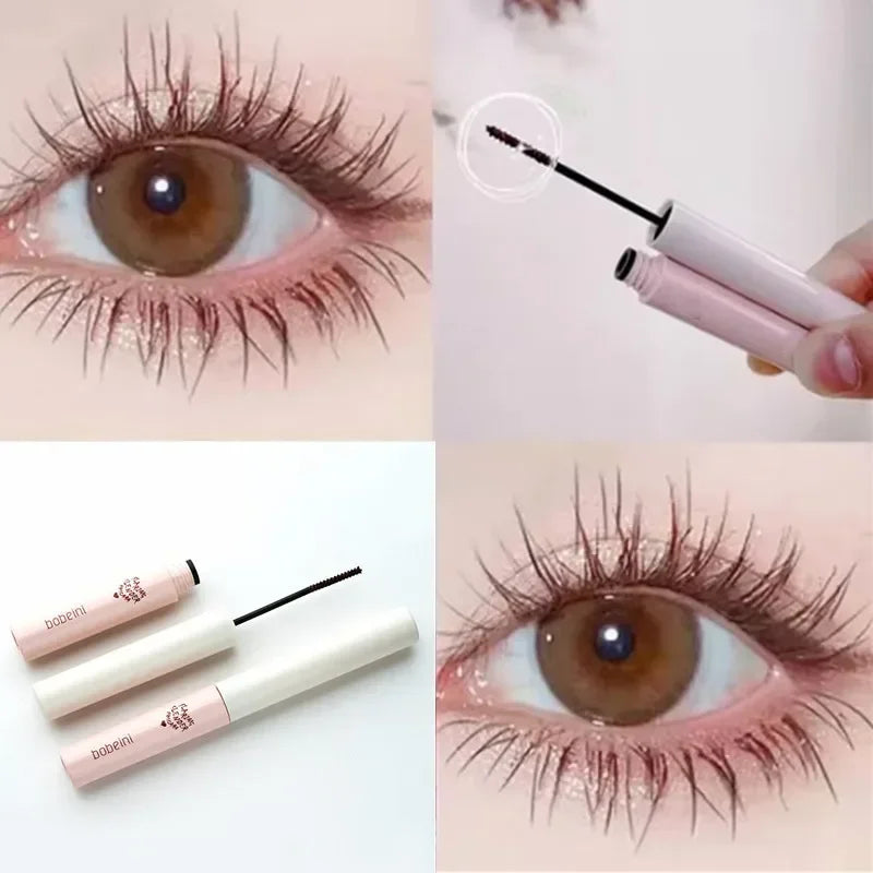Waterproof Natural Lashes Female Makeup Korean Cosmetics Black Brown Mascara 3D Lengthens Eyelashes Extra Volume