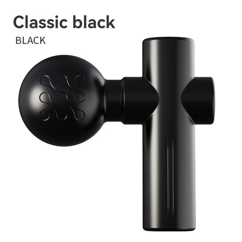 2025 New USB Mini Massage Gun Fascia Machine Muscle Relaxation Vibrating Gun Rod Massage Fitness Equipment Neck Grab Fascia Gun