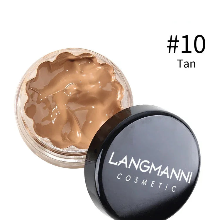 Face Concealer Cream Foundation Palette Liquid Full Cover Dark Circles Acne Contour Concealing Cream Waterproof Makeup Cosmetics