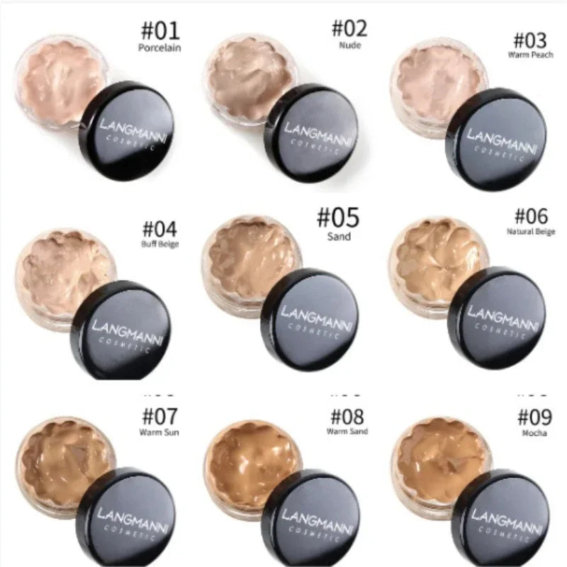 Face Concealer Cream Foundation Palette Liquid Full Cover Dark Circles Acne Contour Concealing Cream Waterproof Makeup Cosmetics