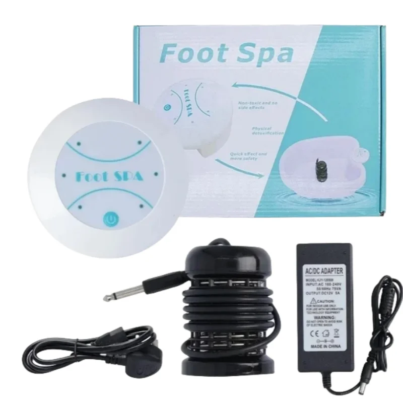 Detox Ionic Foot Spa Bath Machine Detoxifier Cleanse Footspa Vibrantion Best Care Arrays Aqua Foot bath Therapy Foot Massager