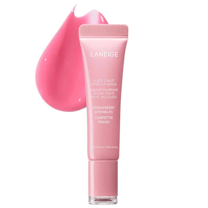 Laneige Vanilla Gummy Bear Sweet Candy Lip Sleeping Mask Lip Balm Night Repair Moisturising Treatment 20g Lips Gloss Gifts Set