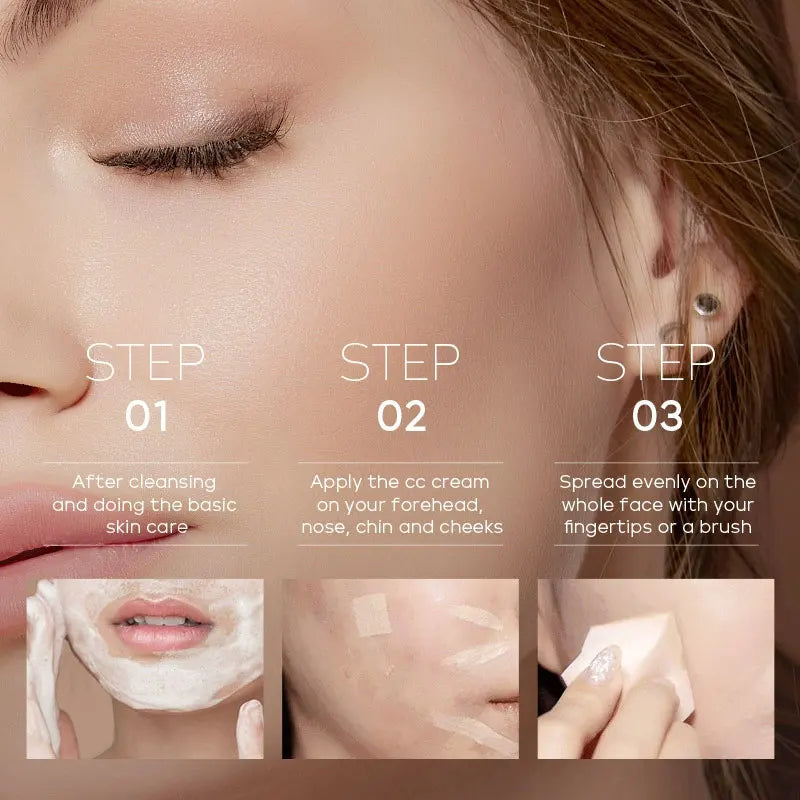 Fully Covered Liquid Foundation 30ml Covers Facial Defects and Moisturizing Naturally and Lasts