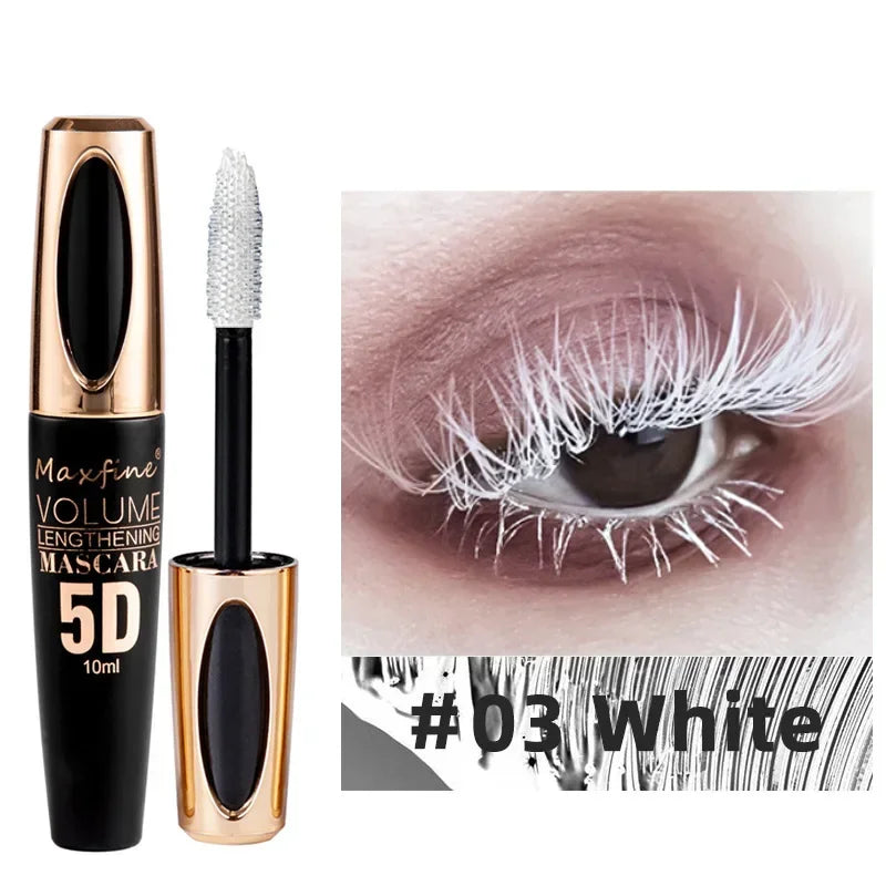 Colored Mascara Waterproof Non-smudge Eyelashes Lengthening Fine Curls Extension Make-Up Eyelashes Blue Red Purple Black Mascara