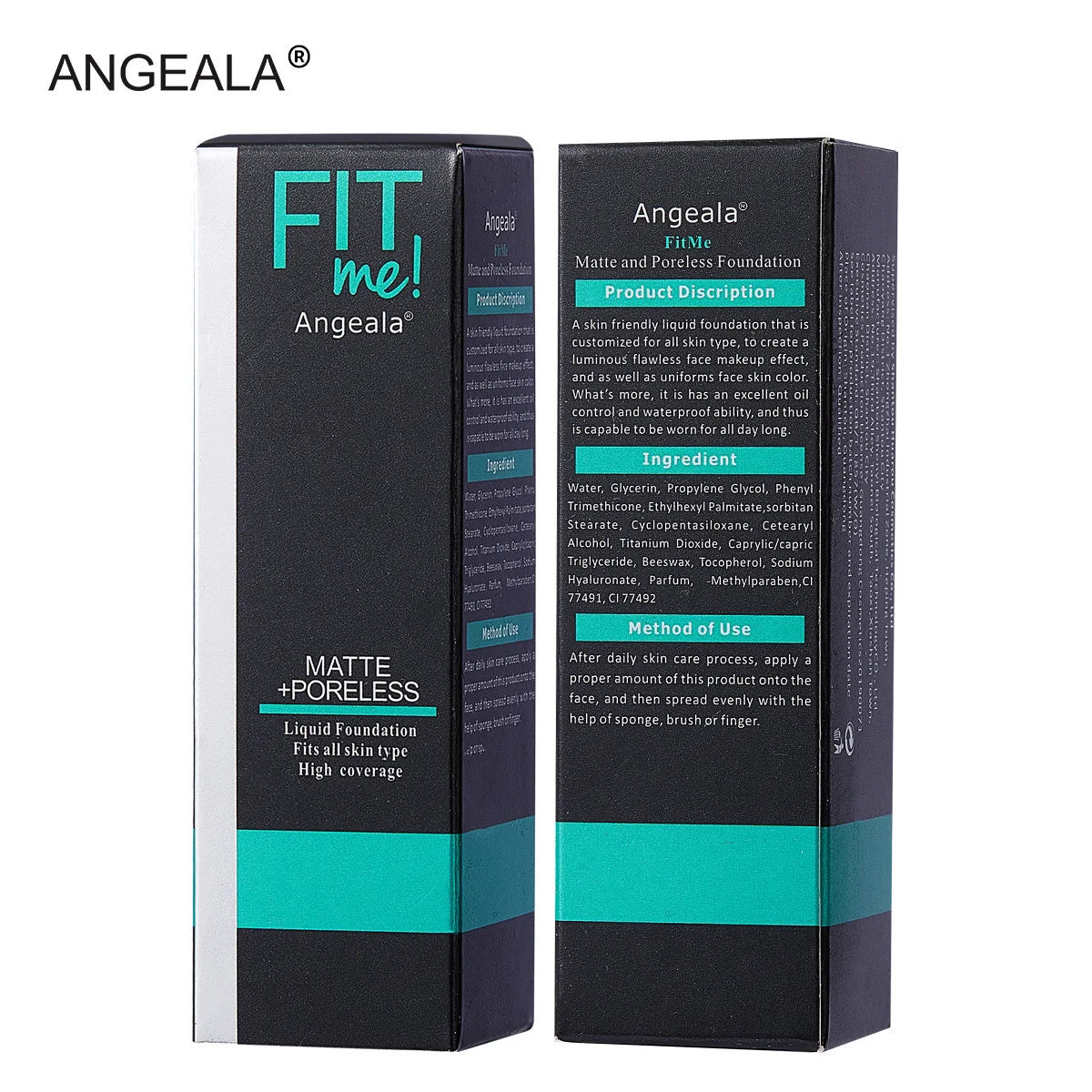 Matte Foundation 30ml Concealer Acne Mark Isolation Pump Free Liquid Foundation Cover Black Eye Circles Even Out Skin Tone