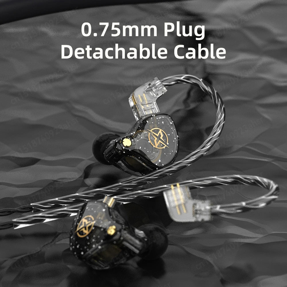 Neckband Wireless Headphones Bluetooth5.0 Stereo Earphones with Microphone Detachable Cable HiFi Bass Sports Running Earbuds