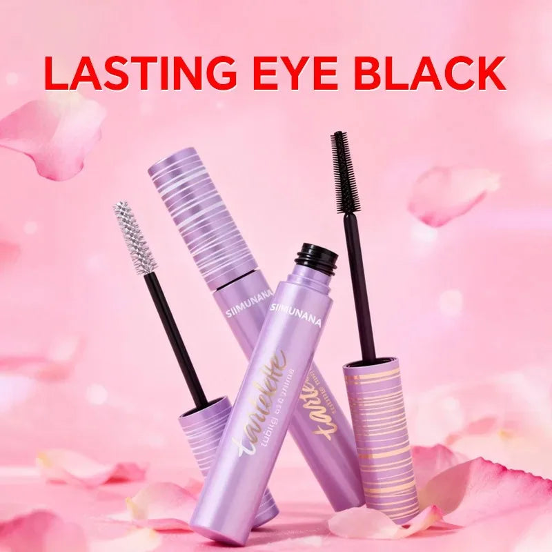 Mascara 2 Colors Black And White Long-lasting Shaping Waterproof Curling Smudge-Proof Cosmetics Gift With Box Beautiful