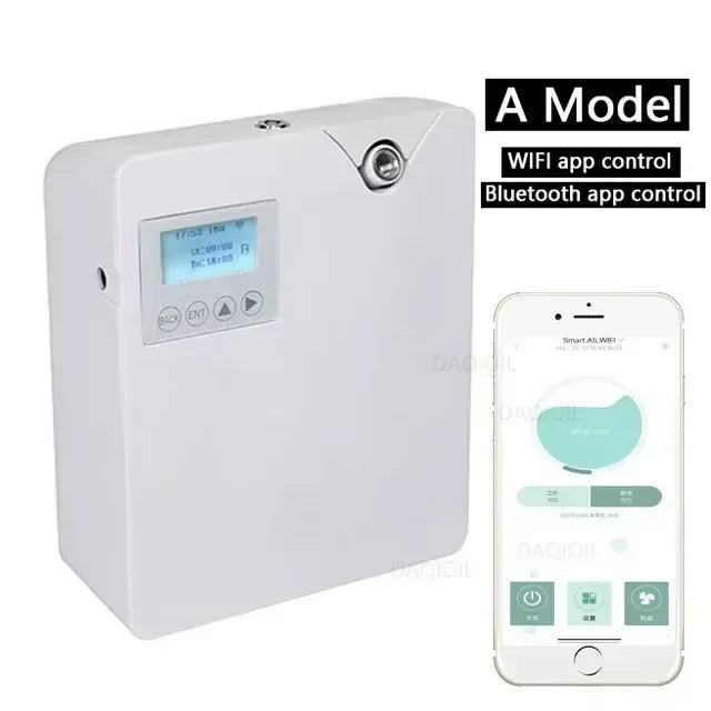 Namste WIFI Bluetooth Essential Oil Diffuser Timer Function Aromatic Fragrance Device for Home Hotel Waterless Aroma Diffuser