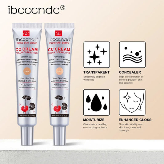 Centella Female Makeup for Face Moisture Cream Cosmetics Concealer Full Coverage Base Foundation Cc