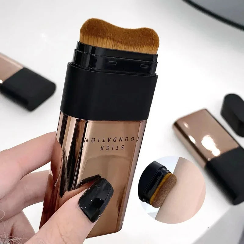 Matte Foundation Cream Stick Waterproof Long Lasting Oil-control Cover Acne Face Smooth Makeup Base Water Light Concealer Cream