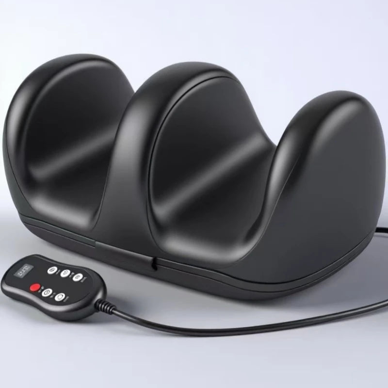 Ergonomic Electric Mini Foam Foot Massager Leg Calf Muscle Relax Circulation for Home Office Work Hot Compress Shiatsu Kneading